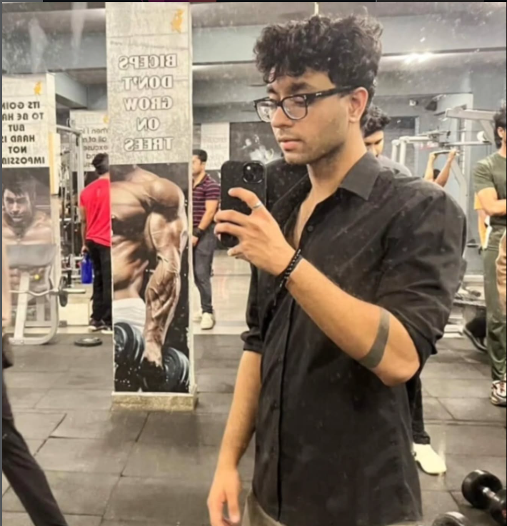 Karan Nandwani at Gym