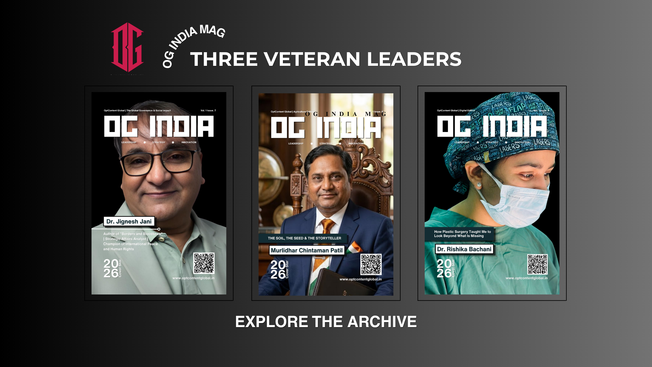 3 Veteran Leaders