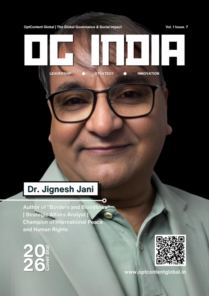 OG India Magazine Volume 1, Issue 7 for Dr. Jignesh Jani