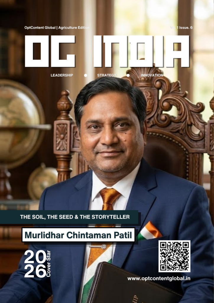 The Agriculture Edition (OG India Mag, Vol. 1, Issue 6) for Murlidhar Chintaman Patil